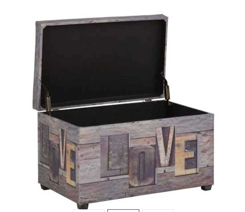 Табуретка-ракла с място за съхранение (със забележки)