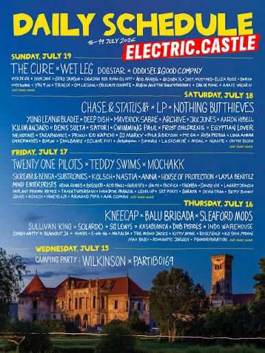 De vanzare bilet GA + camping Electric Castle