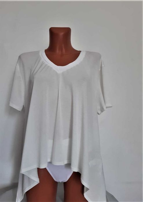 bluza alba zara, marima L