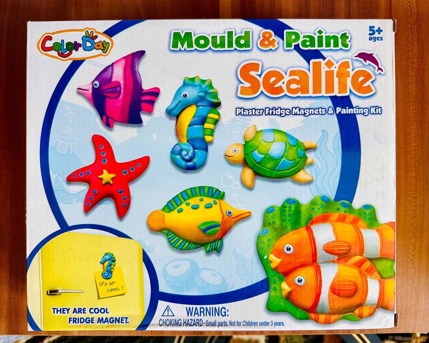Joc Modelam si Pictam viata marina (Mould & Paint Sealife) - 30 ron