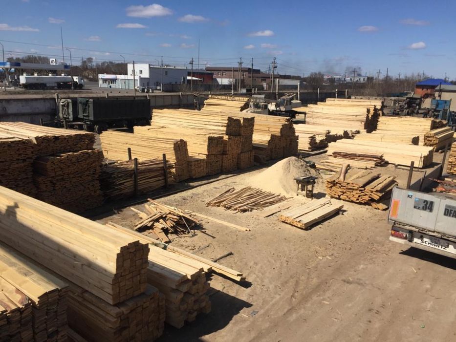 Пиломатериал, лес, доски, брус