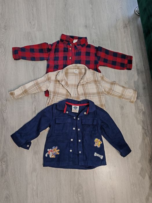 Lot cămăși copii 86-92 H&M