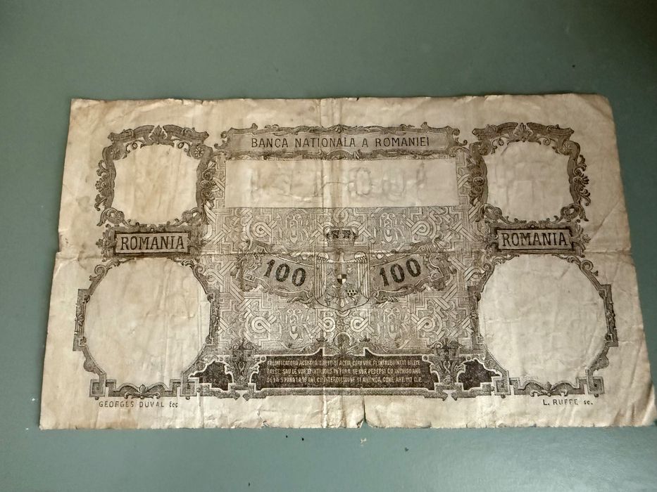Bancnota 100 lei (una suta lei) 1931