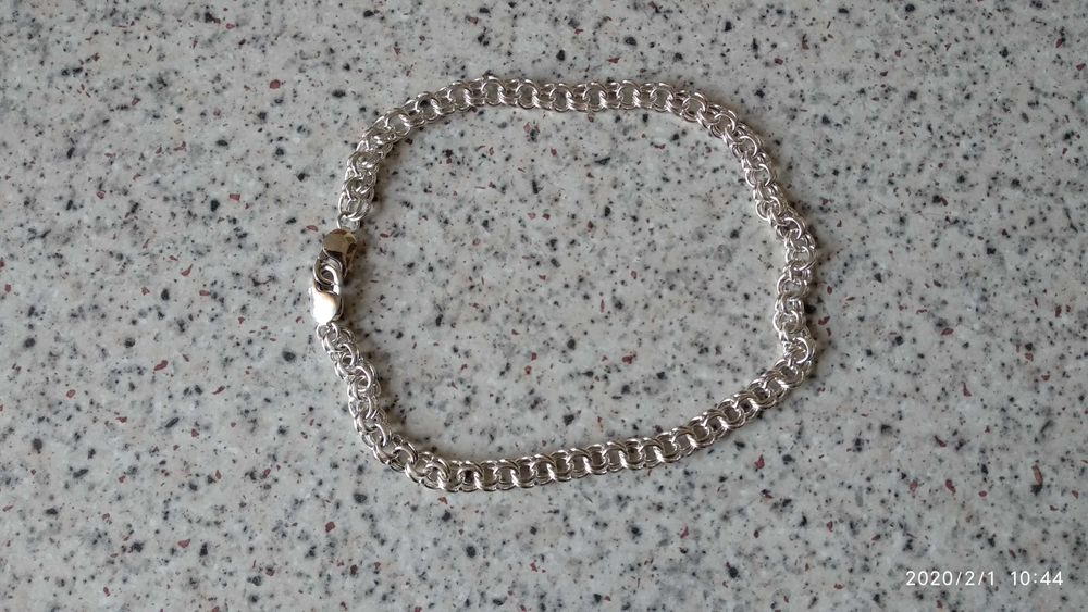 Продам браслет серебро 31 г