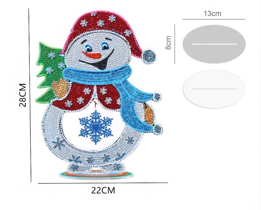 Puzzle mozaic - broderie om de zapada