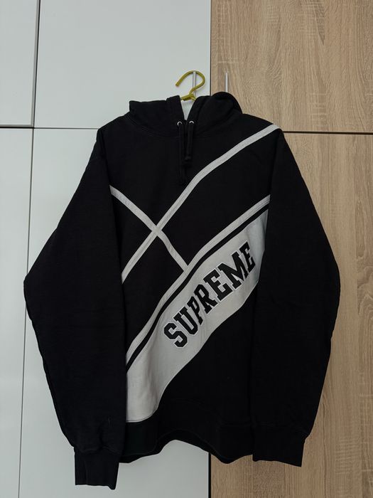 Supreme Diagonal Hoodie Суичър S/S 2018