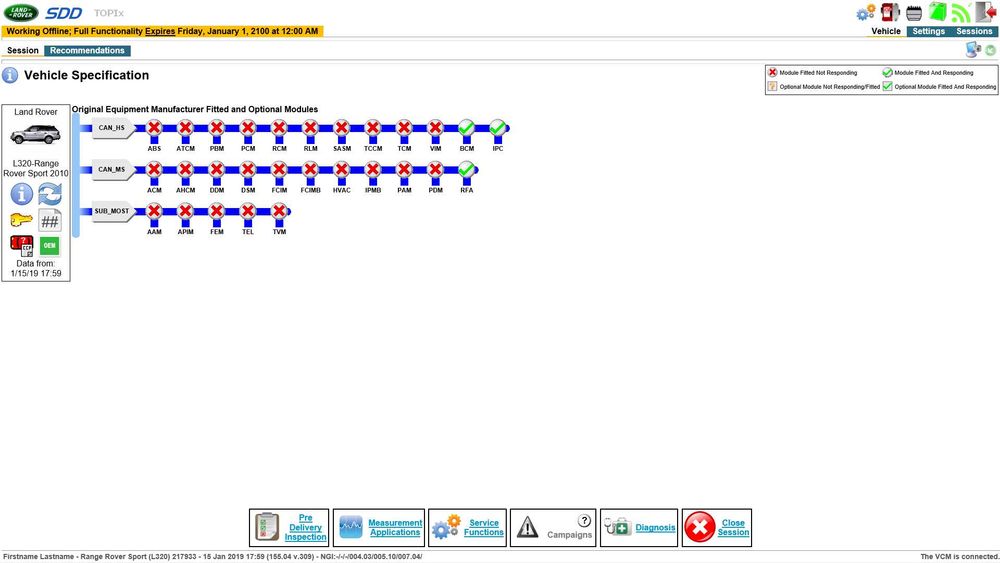 JLR SDD v169 (2026) Soft diagnoza full