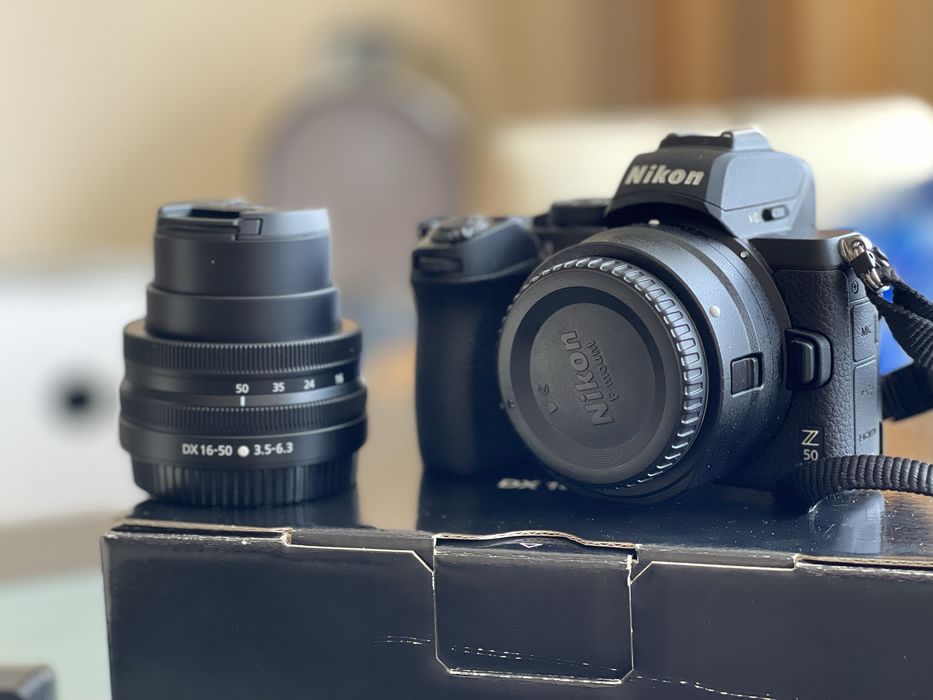 Nikon Z50 + китов обектив