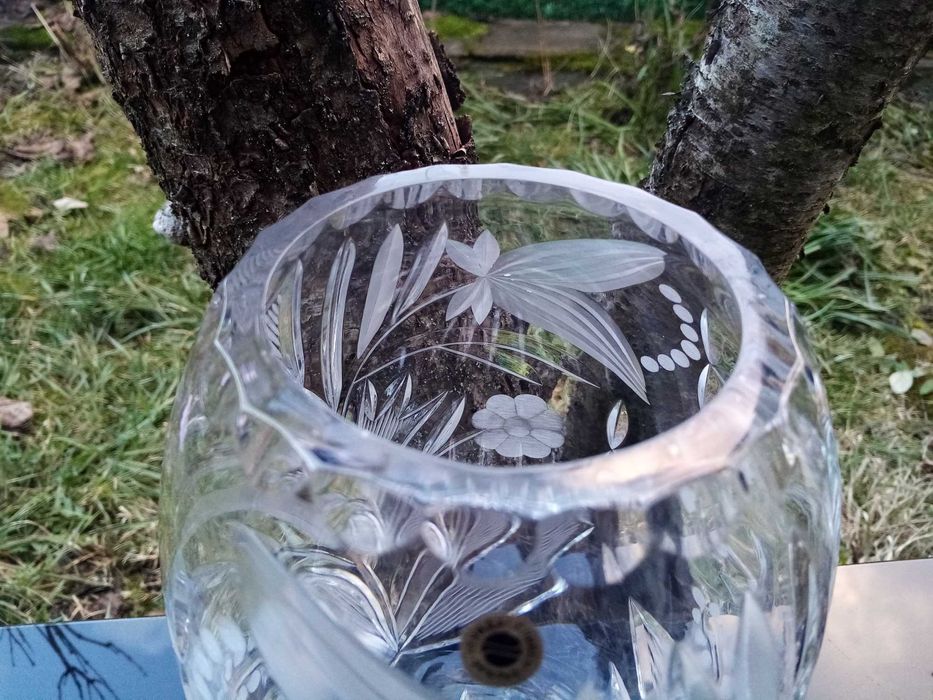 Българска кристална ваза - нова !