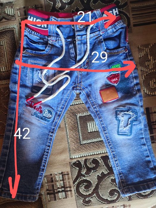 Джинсы на малыша