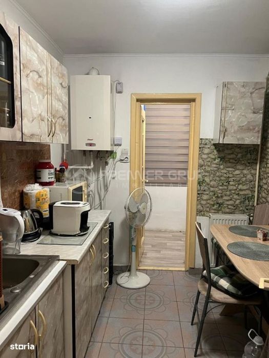 Apartament 2 camere 48mp decomandat cu centrala & AC,  Podu de Fier