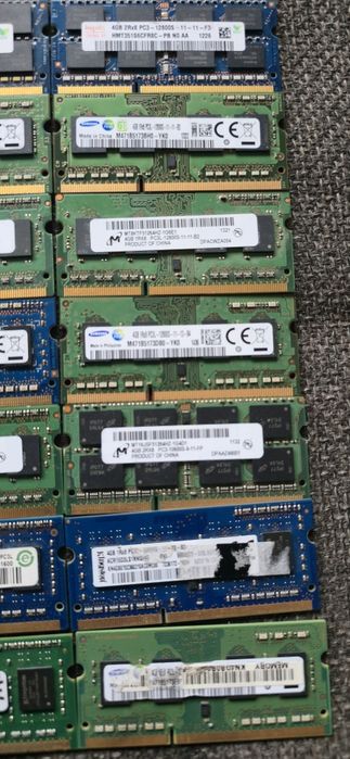 Verificat Ram Laptop Sodimm 4Gb DDr3 SAMSUNG hynix micron