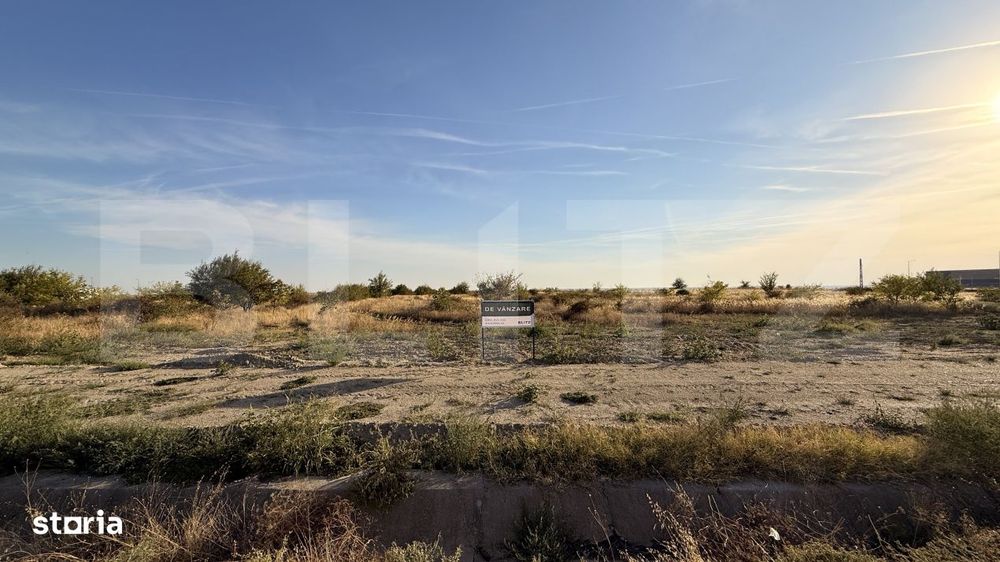 Teren intravilan, 44.421 mp, utilitati la front, deschidere de + 130 m