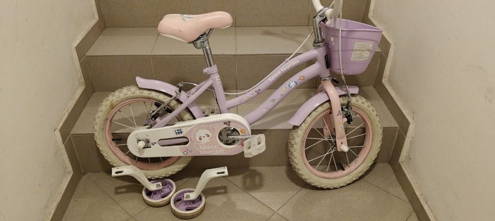 Детско колело (момиче от 3 до 6 години)