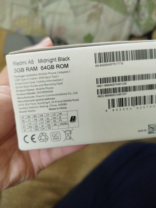 Redmi A5 sotiladi holati zo'r