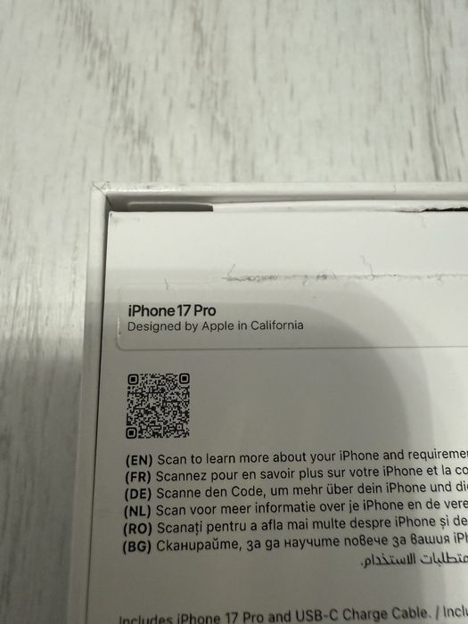 iPhone 17 Pro , 512GB , Silver , NOU , neactivat