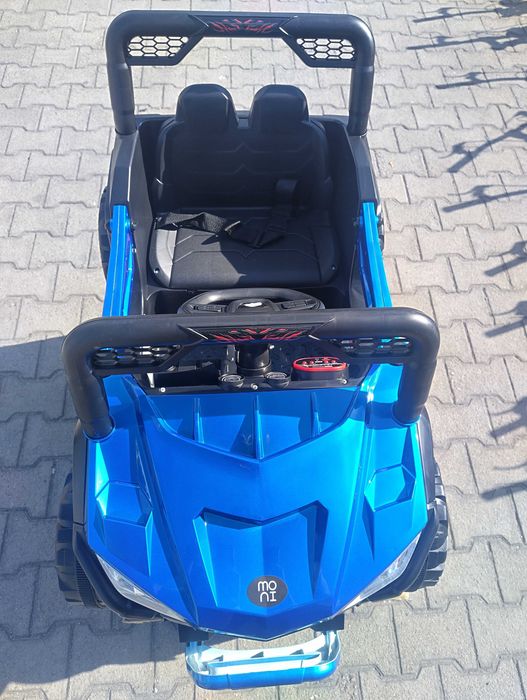 TEXAS акумулаторен джип FAST UTV син