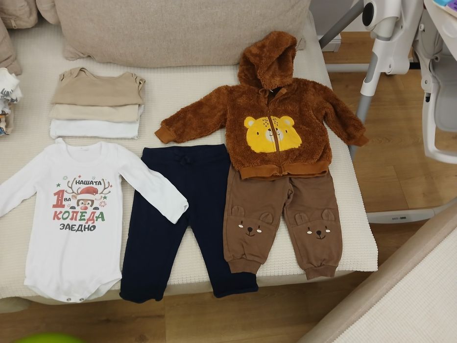 Лот дрешки за момче, отговарящи на р-р 80см