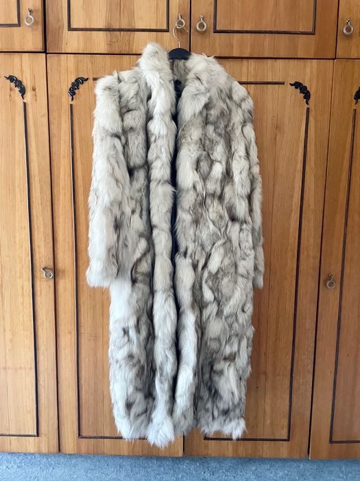 Палто от заешки косъм