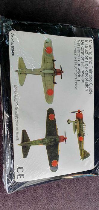 Airfix Messerschmitt Mitsubishi Zero модели за сглобяване макети