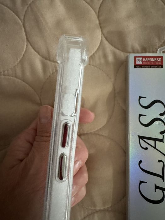 Кейс с подсилени ръбове и протектор за Iphone 13 pro Max +подарък кейс