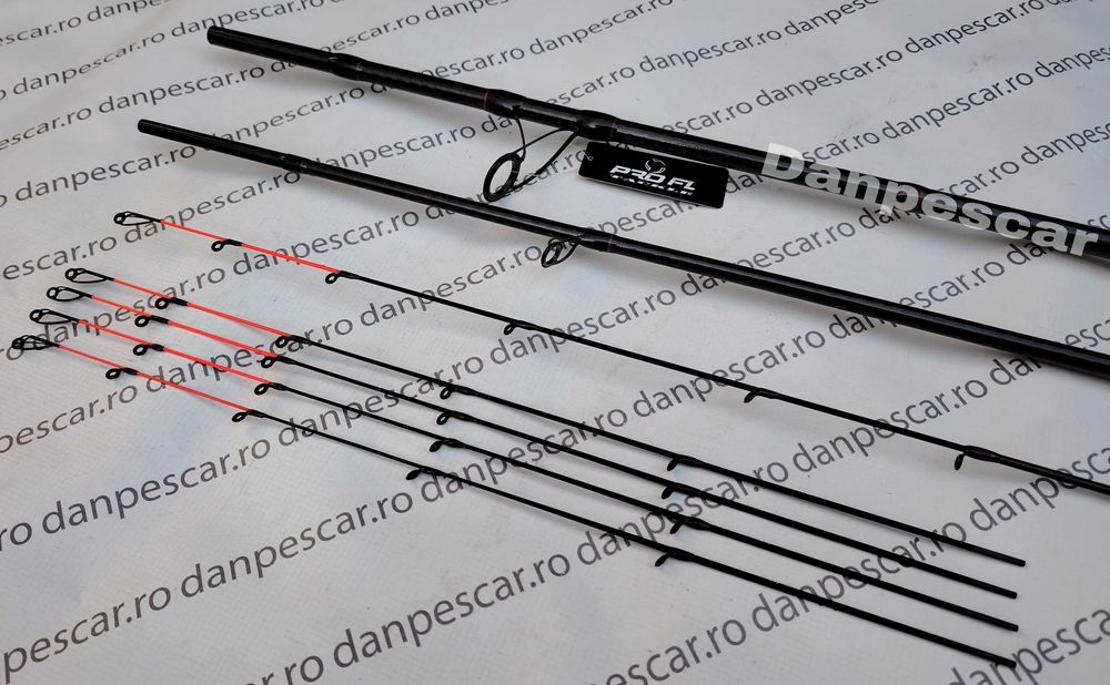 Lanseta Feeder PRO FLX Distance 3,90 metri Actiune:60-180gr 5 VARFURI