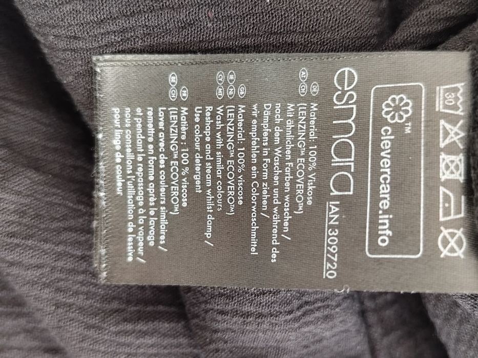Pantaloni vâscoză -3XL