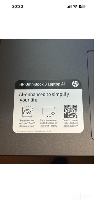 Hp OmniBook 16” 2K Ultrav 7 255U 16/1TB