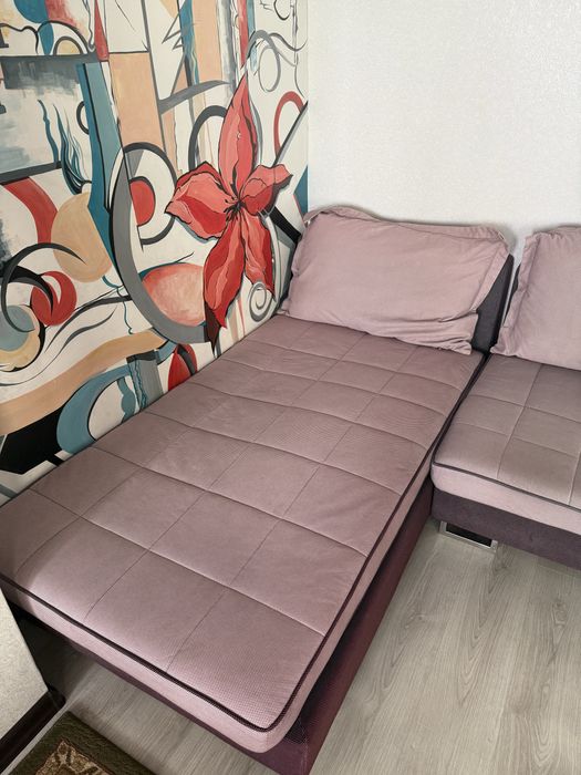 Диван из 3 частей серый