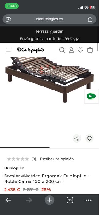Vând saltea Dunlopillo Amour Luxe V3 + somieră electrică