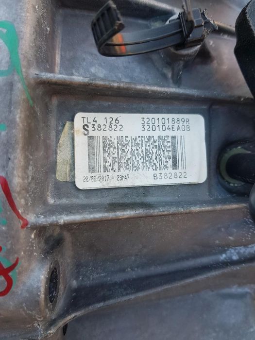Cutie De Viteze Manuala 6 Trepte Nissan Qashqai Ii J11, J11_ 2013 - > 1.5 Dci K9K 636 320101889R