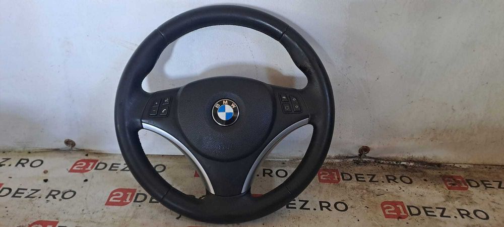 Volan de piele cu comenzi si airbag pentru BMW X1 E84