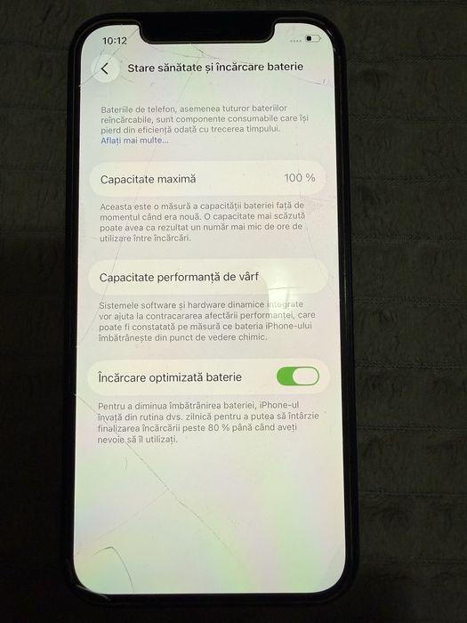 Iphone 12 folie cutie incarcator batetie achimbat originala 100 %