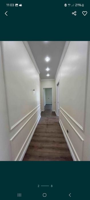 Побелка стен Покраска закатка стен