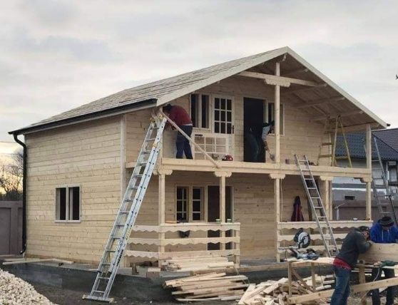 Vând cabane de lemn