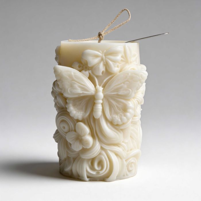 Соева свещ „Пеперуди“ – аромат Ванилия