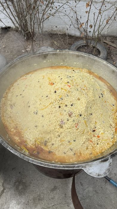11 Повар свыездом:Алматы и в горах плов куырдак сырне;Шорпа-Казанкебаб
