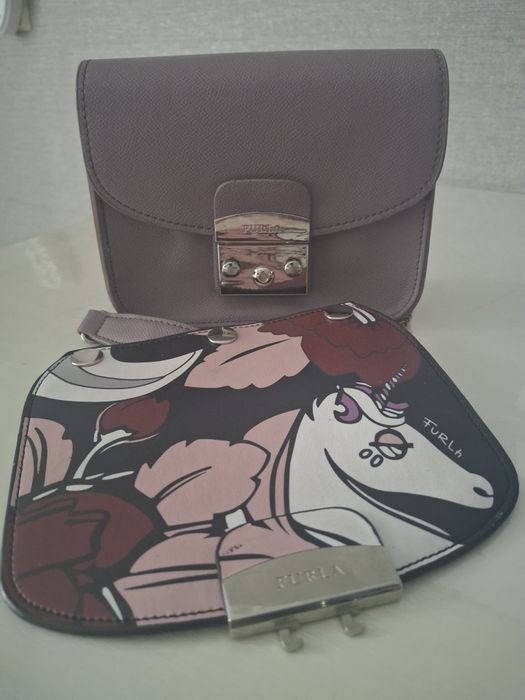 Сумка furla, со сменными крышками