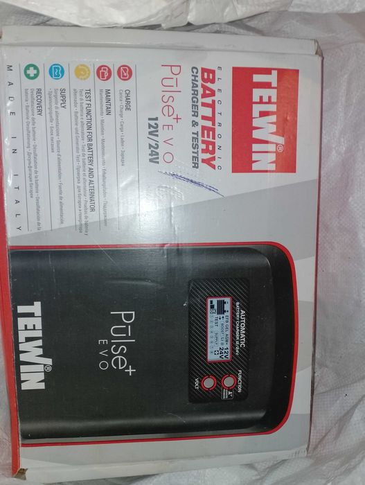 автоматично зарядно и тестер за акумулатори – Telwin Pulse+ EVO