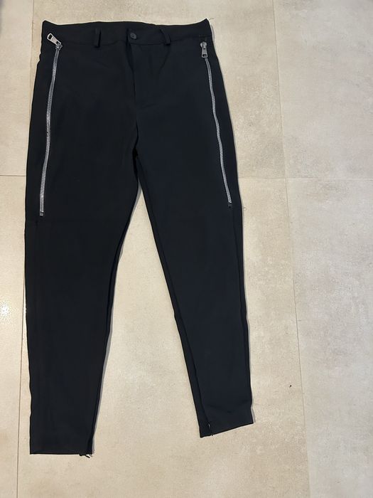 pantaloni stofa negrii