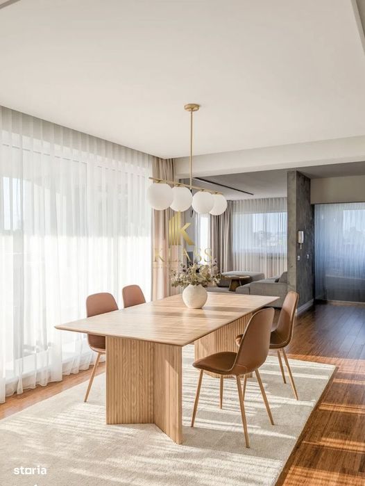 Apartament modern cu 3 camere tip penthouse, 2 terase, 2 locuri de par — fotografia 1