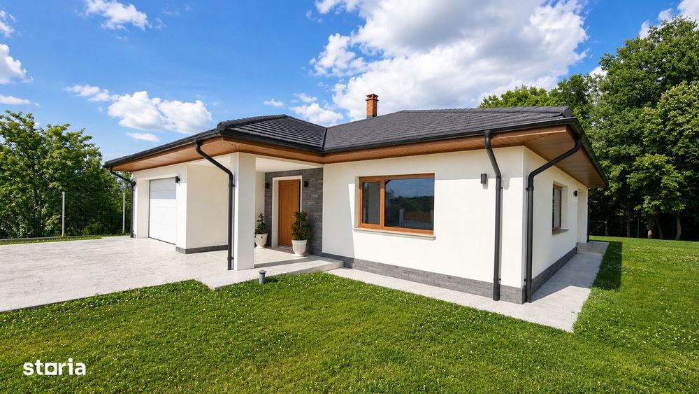 Casă Nouă 4 camere 149mp utili Garaj dublu Beci lângă pădure 320.000 €