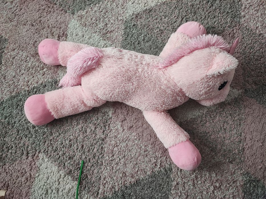 Unicorn pluș roz