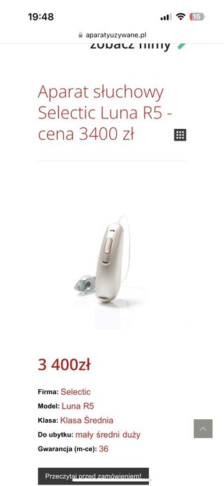 Aparate auditive selectic luna r7-10