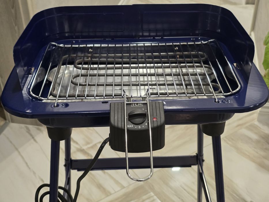 Електрическо барбекю със стойка | Скара за двор/тераса
