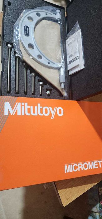 Микрометр MITUTOYO 104-135A 0-150мм со сменными пятками