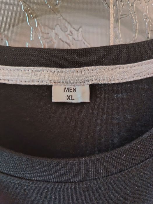 Tricou negru simplu barbatesc