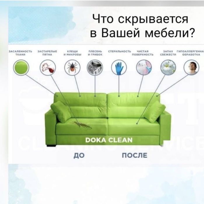 Химчистка мебели