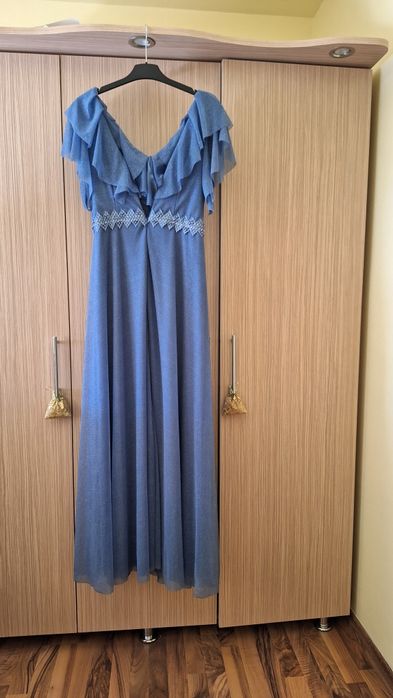 Vand rochita ocazie mar.M cul.blue ciel