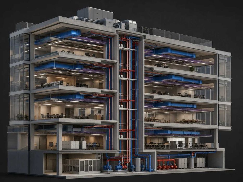 Desenator AutoCAD și Revit MEP – planșe instalații, PDF în DWG